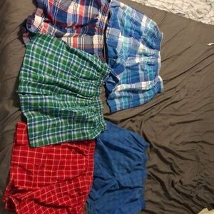 5 Hanes Boxers
